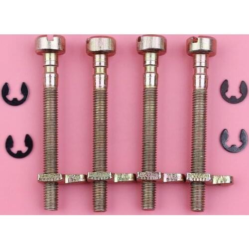 4pcs/lot Chain Adjuster Tensioner Screw Kit For Husqvarna 41 36 141 136LE 141LE 137 142 137E 142E 235 240 Chainsaw Replace Part