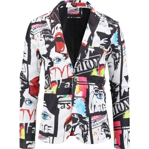 New style Suit Mens Blazers Formal Mens Slim Fit One Button Suit Blazer Business Blazers Men office Suit Plus Size S-4XL