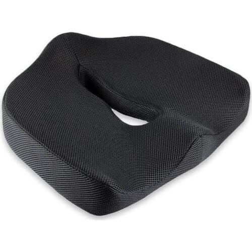 Seat Pad Chair Cushion for Relieve Tailbone Pain Coccyx Pillow Memory Foam Mesh Fabric Anti Slip Sitting PillowS