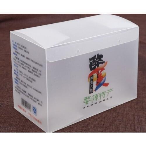 Transparent PVC Sleeve Packaging Small clear plastic packaging boxes cute soft plastic box ---PX20206
