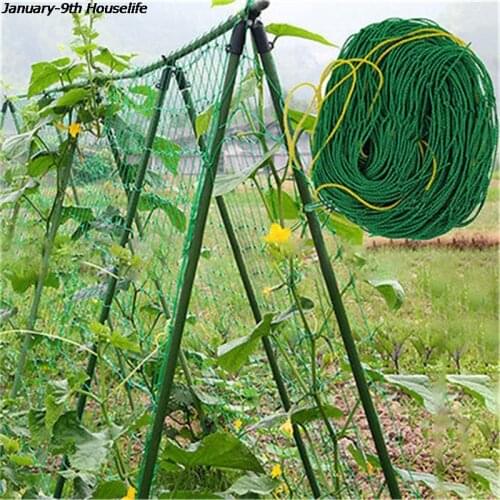 Gardening Supplies 1.8x0.9m Garden Fence Nylon Lattice Net Support Climbing Bean Plant Net Melon Fruit Morning Glory Rattan Net