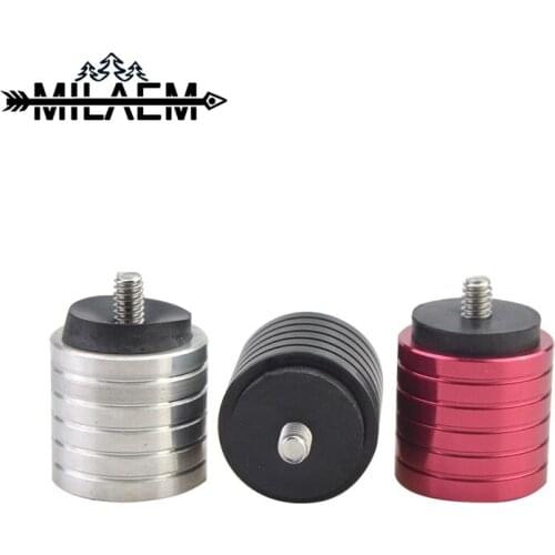 Archery Balance Weight Balance Bar Bob-weight Adjustable Damper Aluminum Alloy Counter Weight For Shooting Hunting Accessories