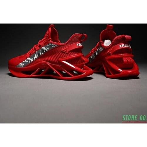 Fashion mens shoes breathable sports large size high quality outdoor non-slip running training competition shoes casual shoes