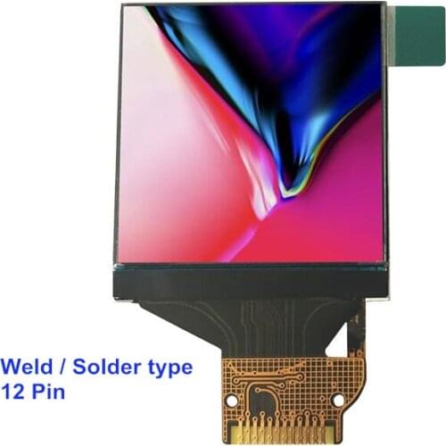 1.3 inch TFT LCD display IPS full view colorful screen ST7789 12Pin welding type Horizontal Vertical SPI Interface 240x240