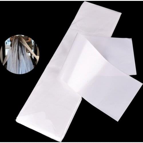 100 Pcs/pack Pro Salon Hair Dye Paper Recyclable Separating Stain Dyeing Color Salon Highlight Tissue Hairdresser Salon Tool