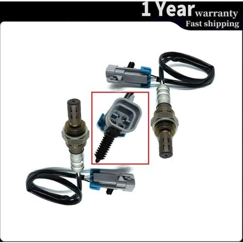 2Pcs 4 Wires Oxygen O2 Sensor Up / Downstream For Chevrolet Blazer GMC Sierra Jimmy Isuzu Axiom Replacement parts 234-4650