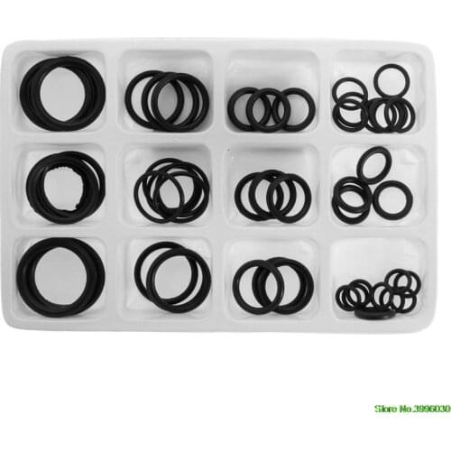50Pcs Rubber O-Ring Assorted Sizes Kit For Plumbing Tap Seal Sink Seal Thread