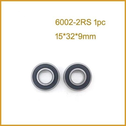 6002-2RS 6002RS 6002 deep groove ball bearing 15x32x9mm