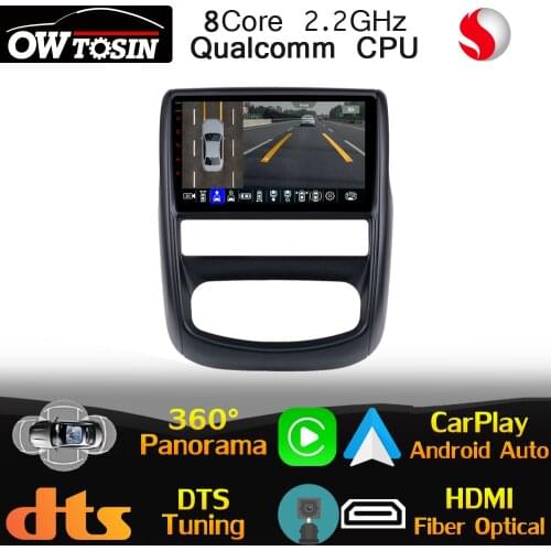 9" IPS Qualcomm 8Core Android For Renault Duster 1 Nissan Terrano 2014-2020 GPS Navigation Radio 4G LTE DTS Head Unit Stereo DSP