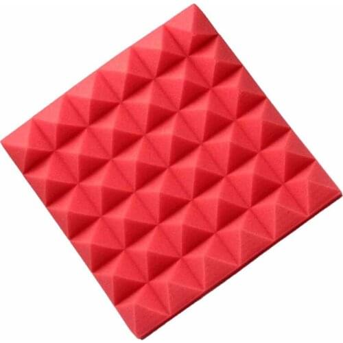 30*30*5cm 4 Colors Studio Acoustic Soundproof Foam Sound Absorption Treatment Panel Tile Wedge Protective Sponge