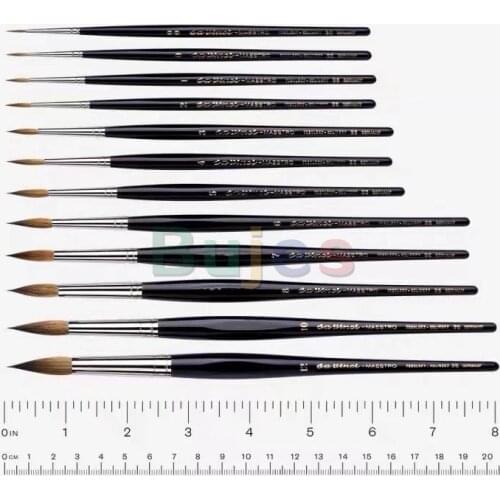 Da Vinci V35 Watercolor Pen, No. 5 Line Drawing Pen, Professional Oil Painting Pen,Detail Mink Hair Animal Brush,Sharp Pen Head