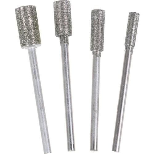 1Pc 2.3 Diamond Chainsaw Grinding Head Burr Metal Polishing Electric Grinding Drill For Chainsaw Sharpening Durable