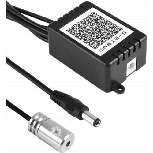 Car Decoration Colorful cold Light Interior Atmosphere Light LED Strip Light With Wireless Remote Music Control Multiple Modes