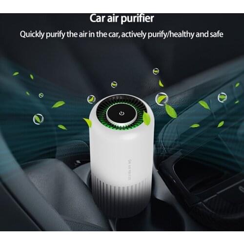 Car Air Purifier Usb Desktop Mute Small Home Portable Air Fresher Remove Odor Mini Home Vehicle Air Cleaner Remove Formaldehyde