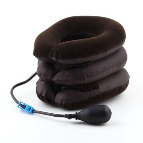 Household Air Inflatable Cervical Neck Traction Device Shoulder Neck Pain Relief Brace Warm