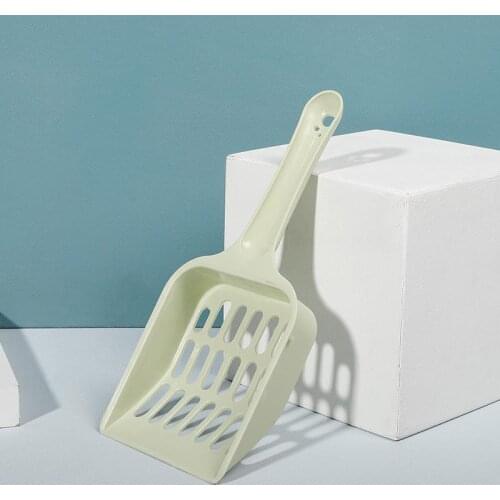Dorakitten 1pc Plastic Cat Litter Scoop Non-Stick Cat Litter Shovel Kitten Scooper Pet Accessories Pet Cleaning Supplies