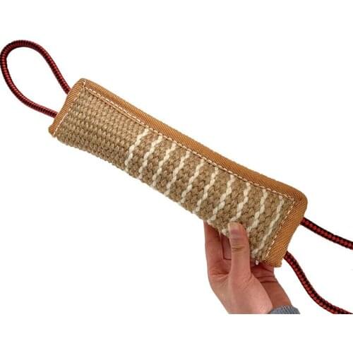 11.81in 30CM Dog Bite Tug Dog Interactive Toy Portable Jute Puppy Chew Toy Dog Pull Toy Big Dog Bite Toy Chewing Toys Legendog