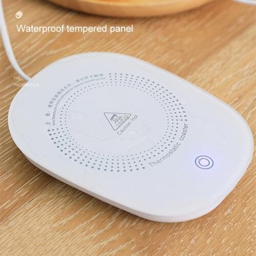 55 Degree Constant Temperature Cup Mat 16W USB Heating Cup Wad for Drink Insulation Coffee Tea Hot Cocoa FP8