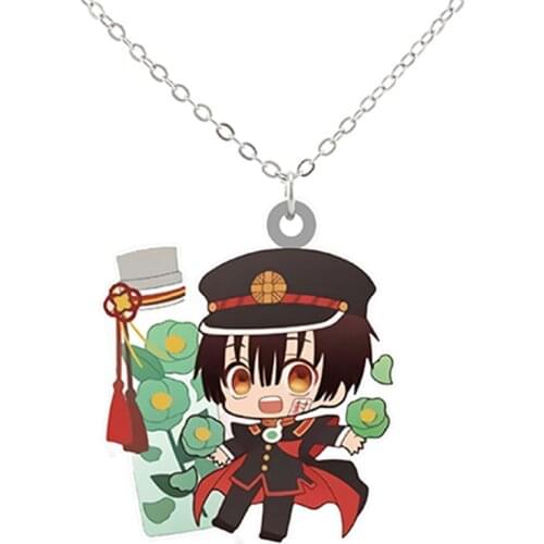 Earthbound Boy Huazijun Resin Necklace Chain Choker Otaku War Hero Decoration Pendant Ketting Trendy Jewelrys For Cosplay