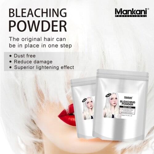 MANKANI 500g Hair Bleaching Powder Fading Cream Hair Color Dye Whitening Agent Lightener Professional Salon Barber Product