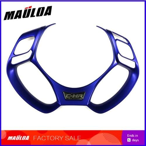Modified car steering wheel trim frame interior upgrade modified sequin decorative accessories for CH-R CHR 2018