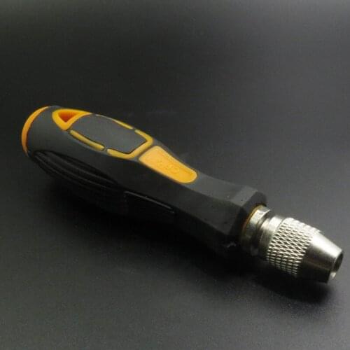 5mm Non-slip Screwdriver Handle for 801 Round Screwdriver Bits Multi Function Self-locking Screw Bolt Driver Screw-driving Tools