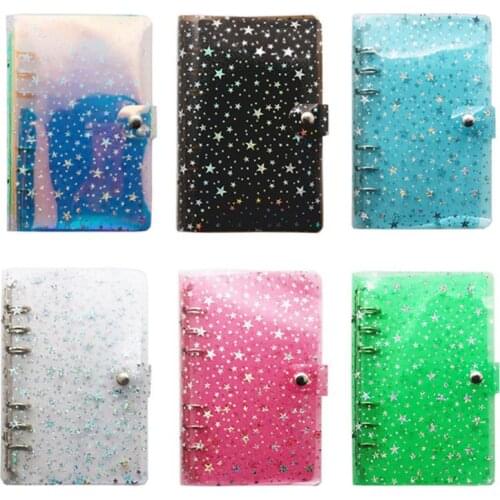 A5 A6 Notebook Binder 6 Holes Loose Leaf Binder Cover,Notebook Inner Core Cover Journal Planner Office Stationery Supplies