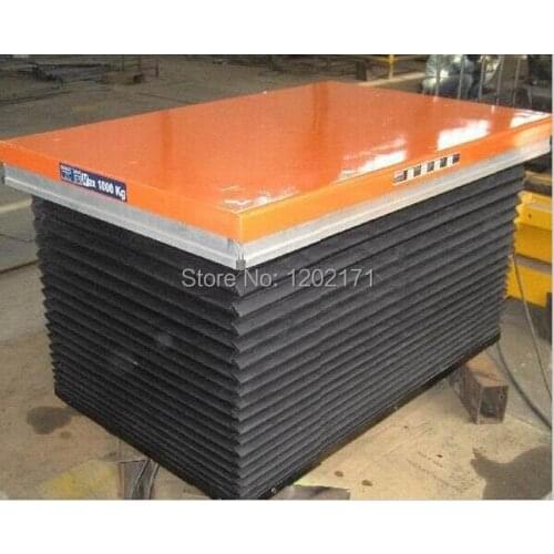 CNC Lift Platform with protection cover skirt