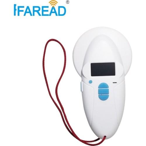 Free shipping x1pc FDX-A/B HDX EM4102 134.2Khz 125KHz RFID Pet microchip scanner with Bluetooth for horse camel dog cats