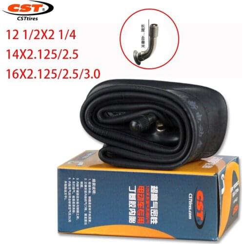 2pcs/lot E-Bike Interior Tire rubber Tube Electric Bicycle Inner Tube Tyres 12/14/16X2.125/2.5/3.0 Electric Bicycle Accessories