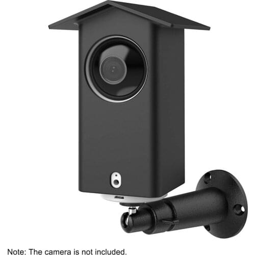 Real Water Resistant Protective Case + 360 Degree Protective Adjustable Metal Wall Mount Bracket for Wyze Cam Pan Suitable Use