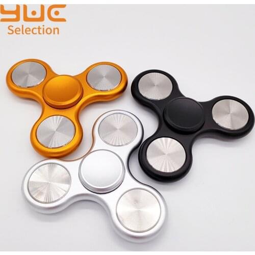YUC Matte Alloy Hand Spinner Mute Bearing R188 Metal Finger Spinner Advanced feel Relief Stress Toy Kids Finger Fidget Spinner