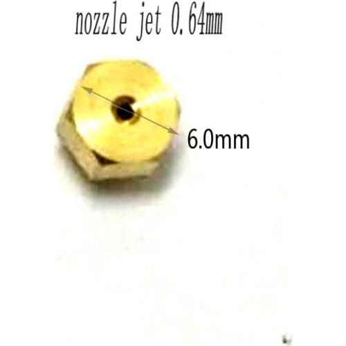 10 PCS M5*0.75 LPG Gas Water Heater accessories liquid and natural gas water heater nozzle jet 0.64mm