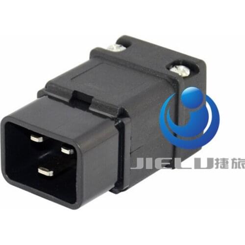 100~250V 16A,10 pcs, IEC320 Standard C20 Male Plug Power Cable Cord Connector Rewireable Plug