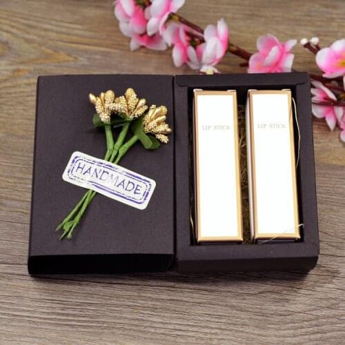 20*10*6cm 15Pcs/ Lot DIY Soap Kraft Paper Pack Box 7.87"x3.93"x2.36" Jewelry Necklace Black Craft Paper Party Gift Drawer Box
