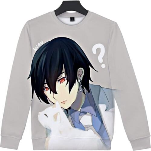 2020 Nobleman 3D Hip Pop O-neck Sweatshirt Harajuku Cute Outwear High Quality Pullover Round Collar Autumn Winter Printed