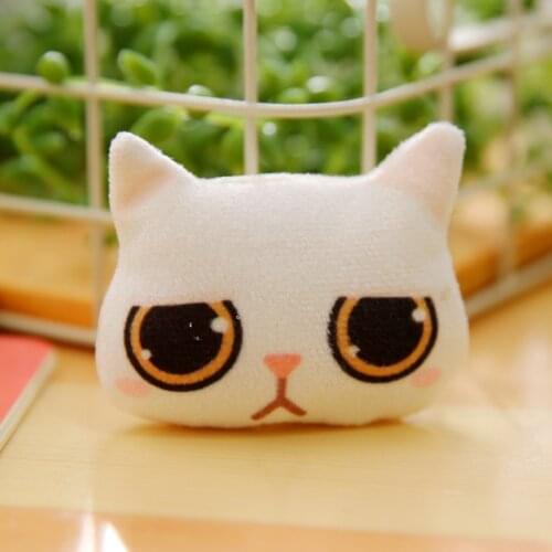 DL XZ01 Korean jewelry cute kitten BROOCH BADGE brooch jewelry bag decoration funny expression