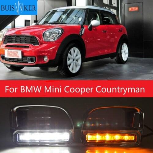 For BMW Mini Cooper Countryman No-error Daytime Running Light LED DRL fog lamp Driving Lamp