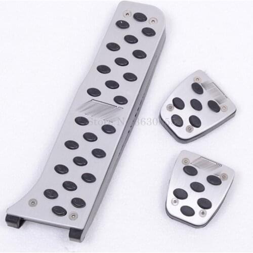 For Volkswagen VW tiguan 2009 2010 2011 2012 2013 2014 2015 MT Sport Fuel Brake Dead Pedal Cover Auto Accessories interior parts