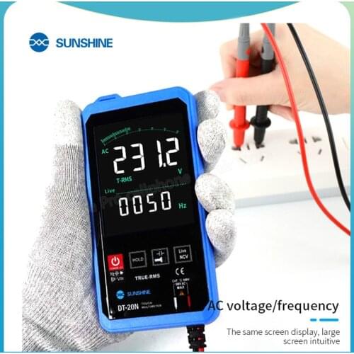 DT-20N touch Ammeter High-precision Intelligent Digit A Multimeter Mini-automatic universal Meter for Mobile Phone Repair