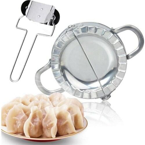 2Pcs DIY Dumpling Maker Mold Dough Pastry Cutter Making Tool Durable Cooking Baking Dough Tools for Cakes Cookies Chocolate