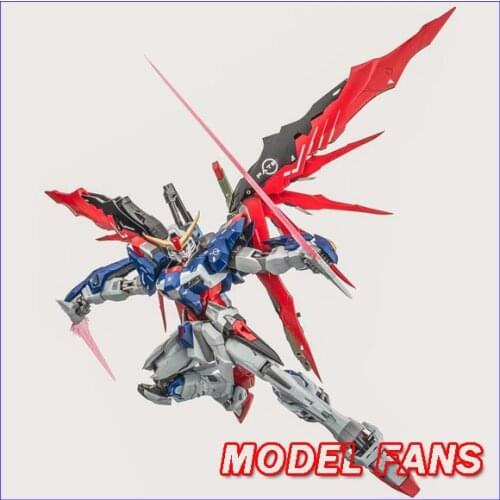MODEL FANS IN-STOCK MCS 1/72 metal build MB gundam seed destiny high quality contain led light action figure
