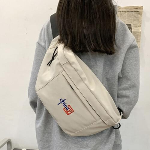 Fashion Trend Belt Bag Large Capacity Nylon Shoulder Bag Street Hip-hop Unisex Chest Pack Waist Bags Outdoor Sports Fanny Pack