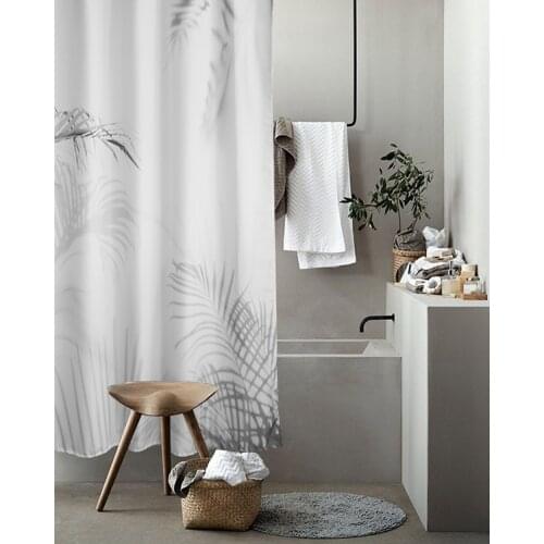 NEW Thicken Quality Waterproof shower curtain Partition Curtains Anti-mildew cloth For home bathroom accessories customizable