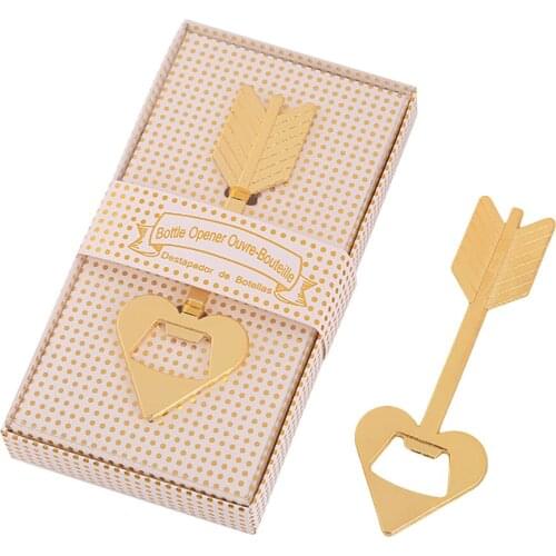 Beer Openers Fashion Heart Pierced by Arrow Pattern Party Bottle Lifters
