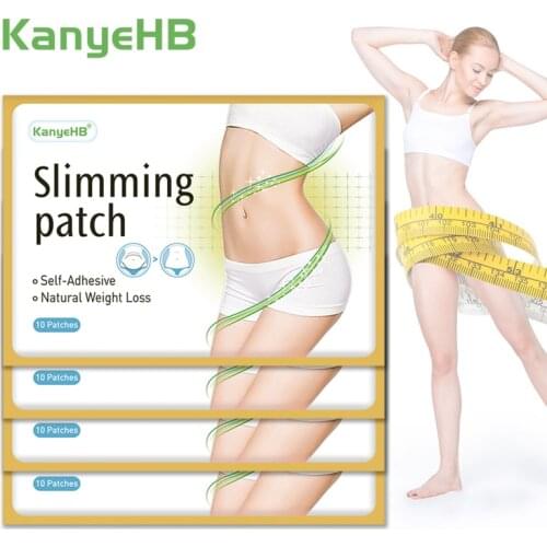 40pcs/4bags Slimming Patch Fast Burning Fat&Lose Weight Loss Products Natural Herbs Body Stickers Efficacy Shaping Plaster A450