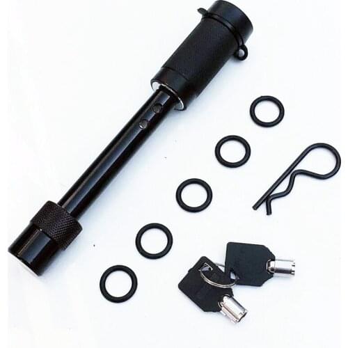 Extra Long Trailer Hitch Receiver Lock Caravan Accessories Dia 5/8 Inch Chromed Hitch Pin For Towing Truck Car Boat With 2 Keys