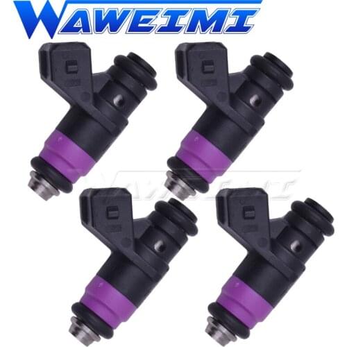 WAWEIMI 4 Pieces New Fuel Injector OE H132259 For Renault Megane 1.6 16v 31 T. KM High Preformance Replacement Parts 8200132259