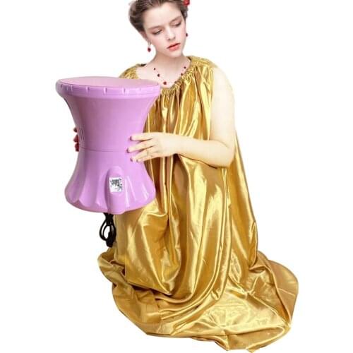 Women Yoni Steam Seat and Steam Gown Detox Home Comfortable Full Body Covering Portable Seat Steam Gown Bath Robe Soft