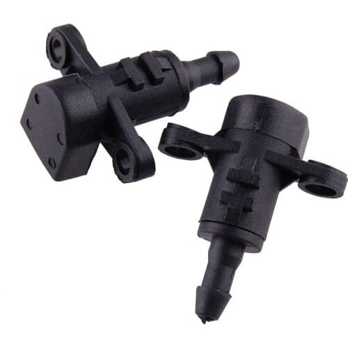 1 Pair Car Windscreen Windshield Washer Nozzle Wiper Water Spray Jet Fit for Kia Rio Hyundai Elantra 986303X000